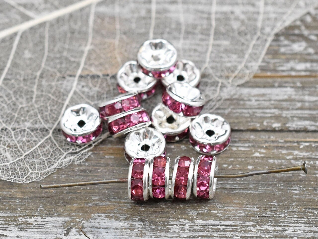 Rondelle deals spacer beads